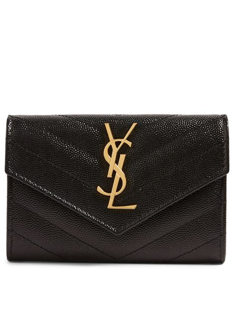 ysl bag wallet|YSL monogram wallet price.